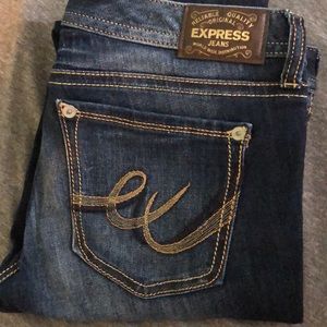 Express ‘Stella Skinny’ Jean - dark wash